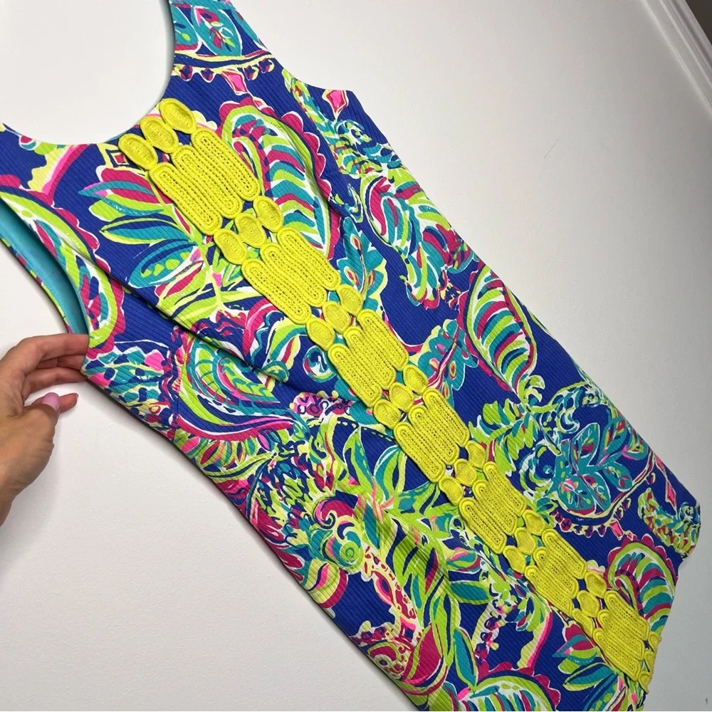 Lilly Pulitzer Delia Shift Dress Multi Toucan Play A22‎